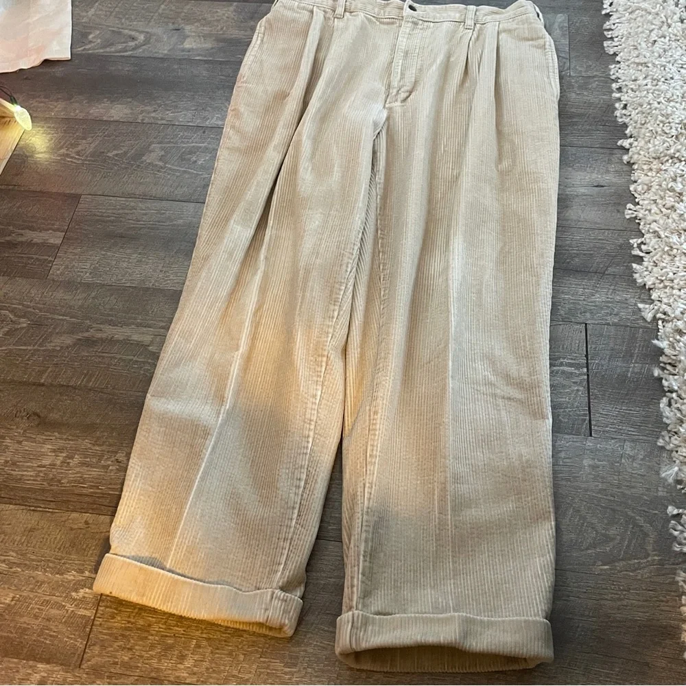 Men's Tan‎ Corduroy Pants
